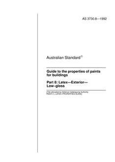 AS 3730.8-1992 PDF - Australian Standards Store