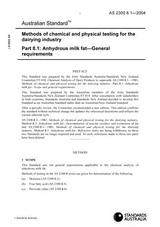 AS 2300.8.1-2004 AS 2300.8.1-2004